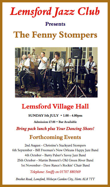 Lemsford 5th July Flyer