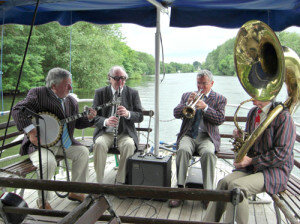 Lynn Saunders, John Evan, Dave Weir and Colin Graham