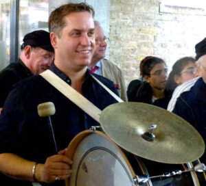 Ben Martyn on drums